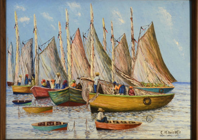 Anicette C M · Five Fishing Boats