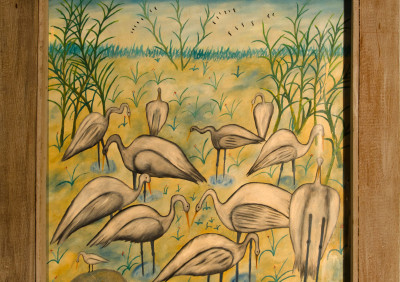 Mogloire S H · White Cranes