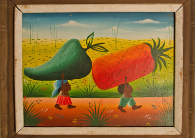 Fritznor · Two Kids Carry Fruit