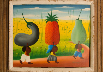 Fritznor · Eight Kids with Fruit on Head