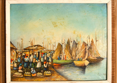 Gervaiz Kealy · Waters Edge market at Port
