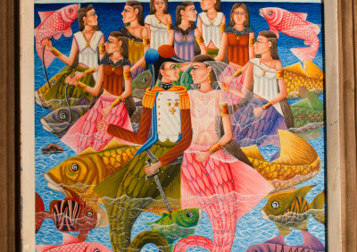Valcin G · Riding Fish with Mermaids